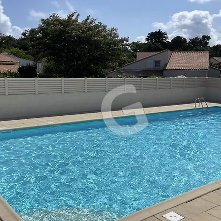 Pavillon 4/5 Pers. Avec Piscine A 1,4 Km De La Belesbat, Vincent Sur Jard - Fr-1-357-327