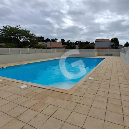 Pavillon 4/5 Pers. Avec Piscine A 1,4 Km De La Belesbat, Vincent Sur Jard - Fr-1-357-327 別荘 サン・ヴァンサン・シュル・ジャール